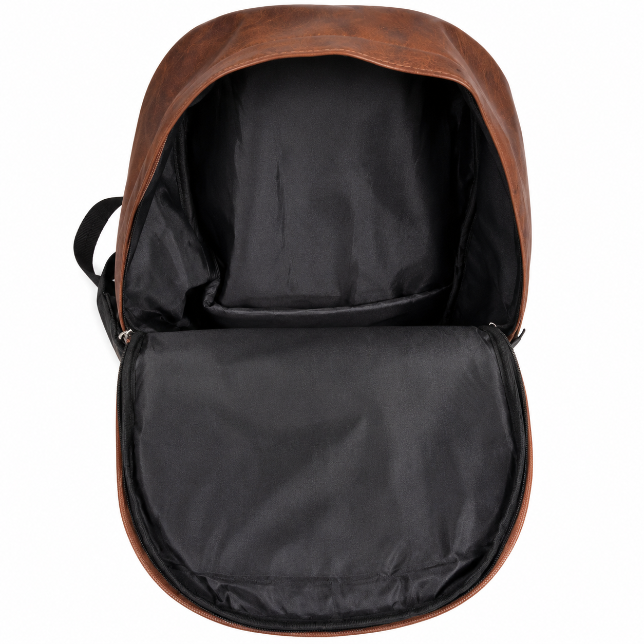 TRENDORA Leather Laptop Backpack 15.6 Inch