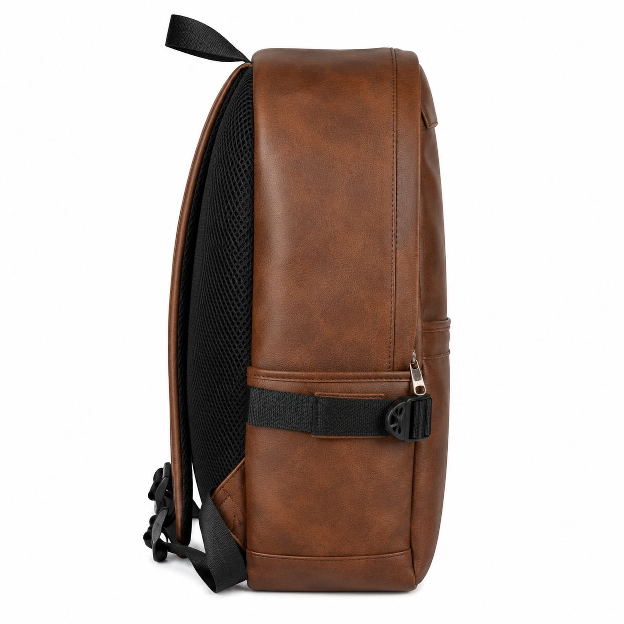 TRENDORA Leather Laptop Backpack 15.6 Inch