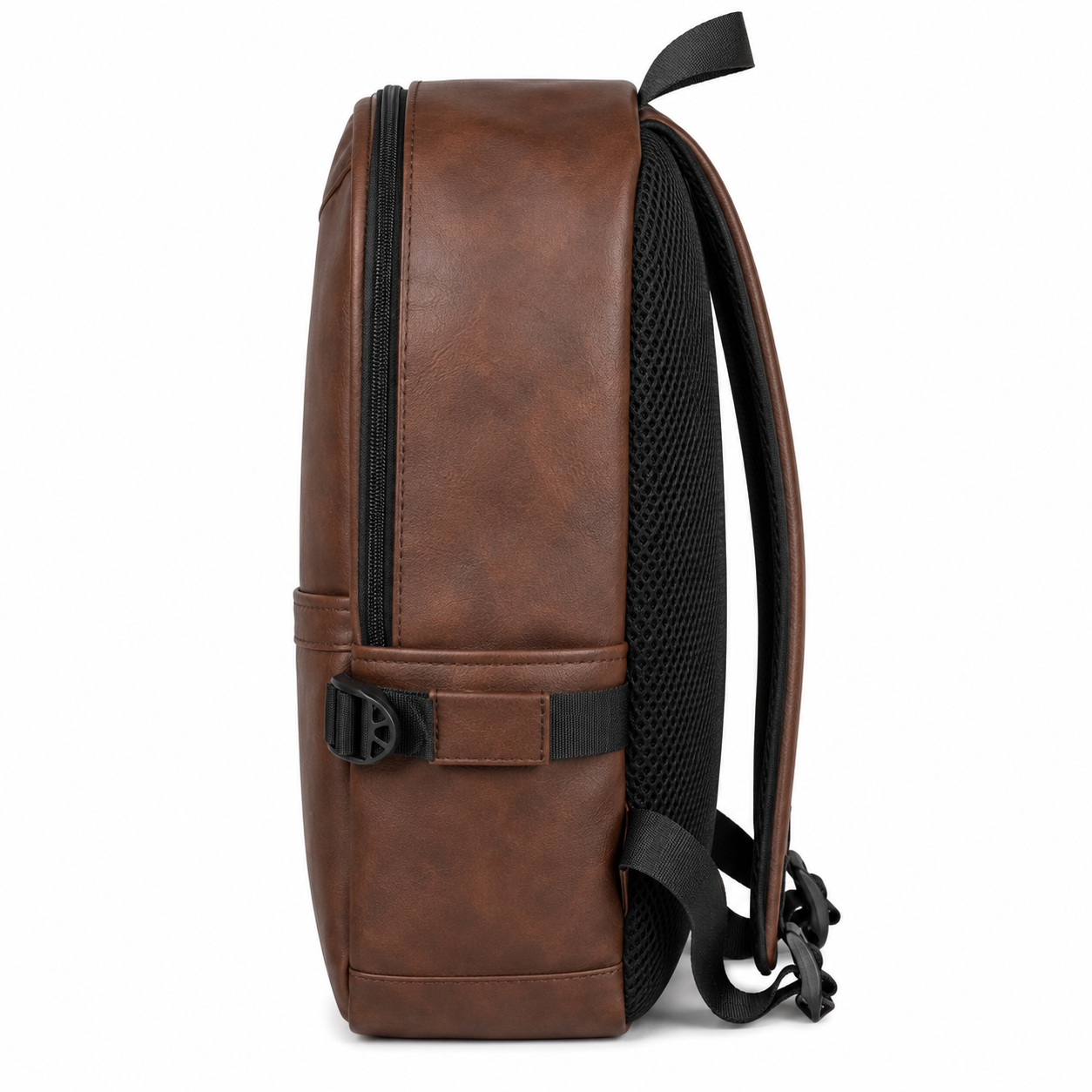 TRENDORA Leather Laptop Backpack 15.6 Inch