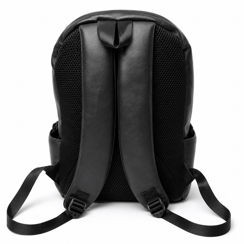 TRENDORA Leather Laptop Backpack 15.6 Inch